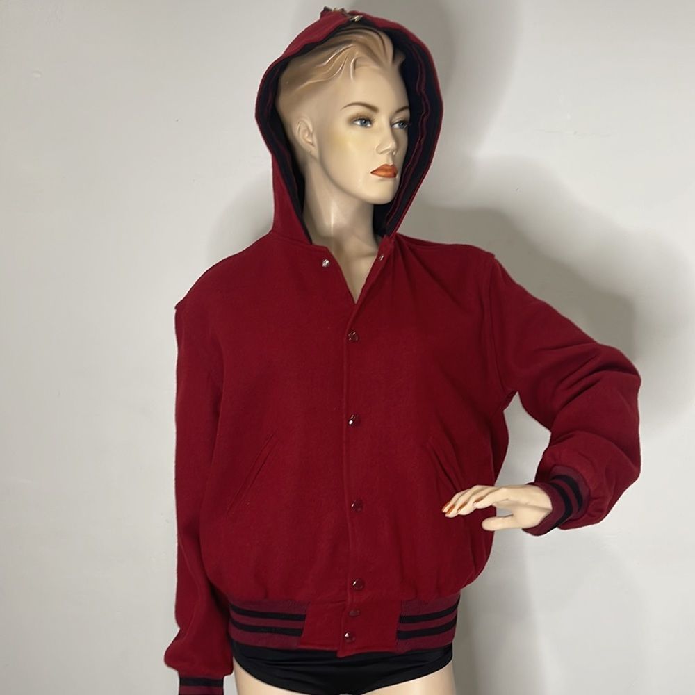 Vintage Holloway Wool Varsity School - Picture 14 of 16